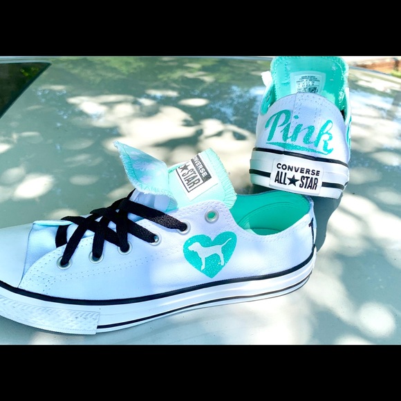Converse Shoes Victorias Secret Pink Converse Ladies Sneaker Poshmark
